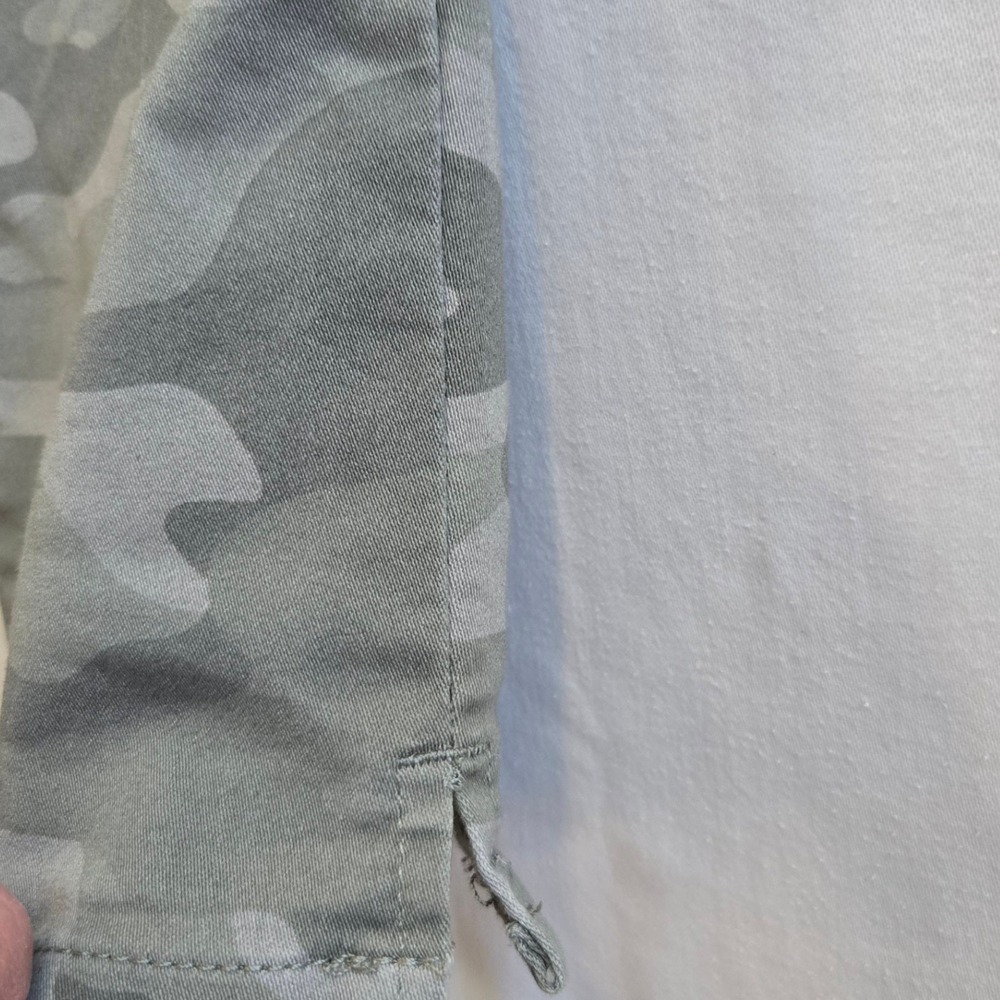 Wit & Wisdom Womens Size 14 Camo Print Ankle Stretch Skinny Pants Trousers - Picture 8 of 9